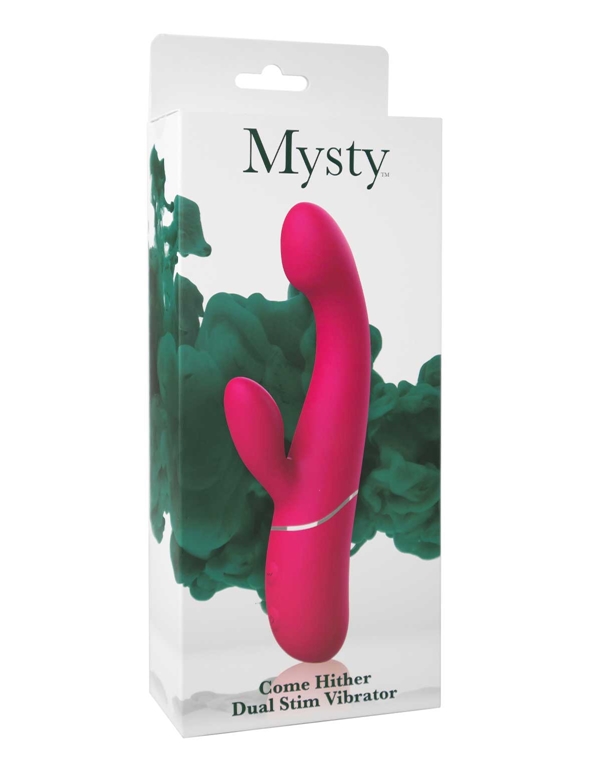 MYSTY - COME HITHER DUAL STIM VIBRATOR ALT6 view Color: PK