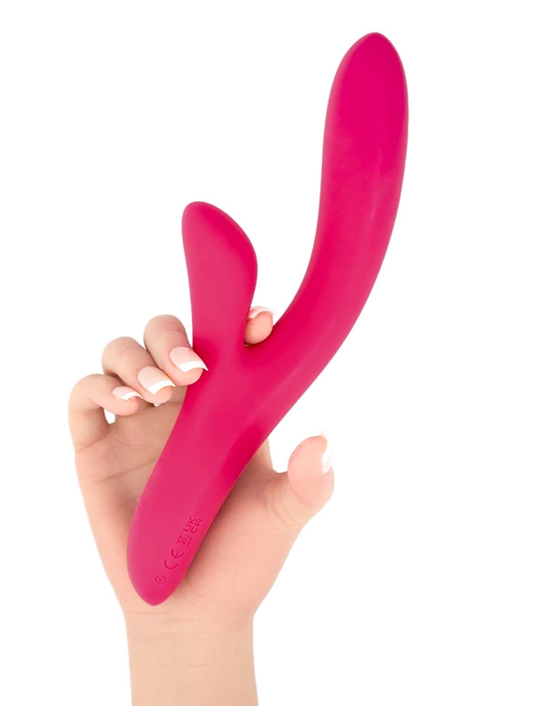 BLOOM - DAHLIA DUAL STIMULATING VIBRATOR ALT4 view Color: PK