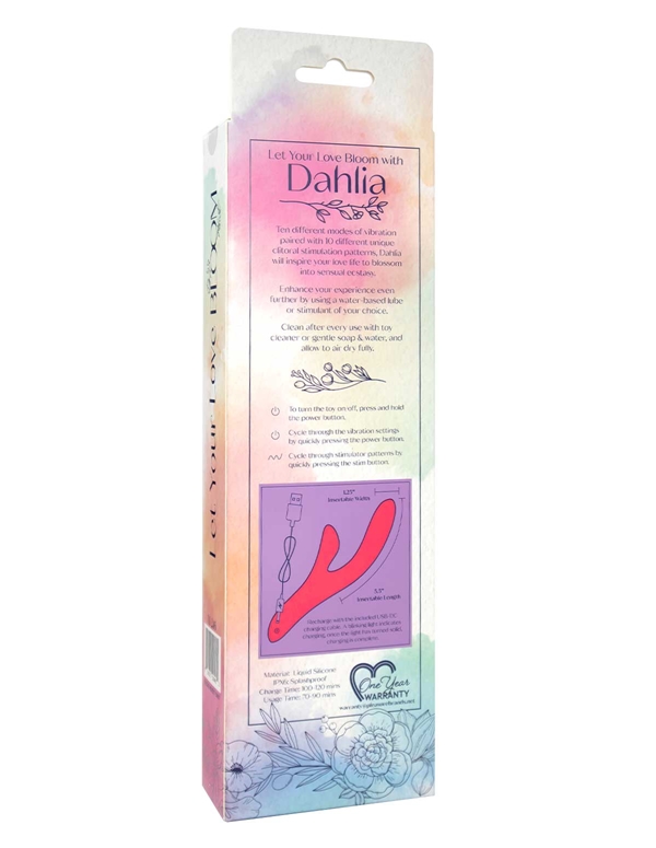 BLOOM - DAHLIA DUAL STIMULATING VIBRATOR ALT6 view Color: PK