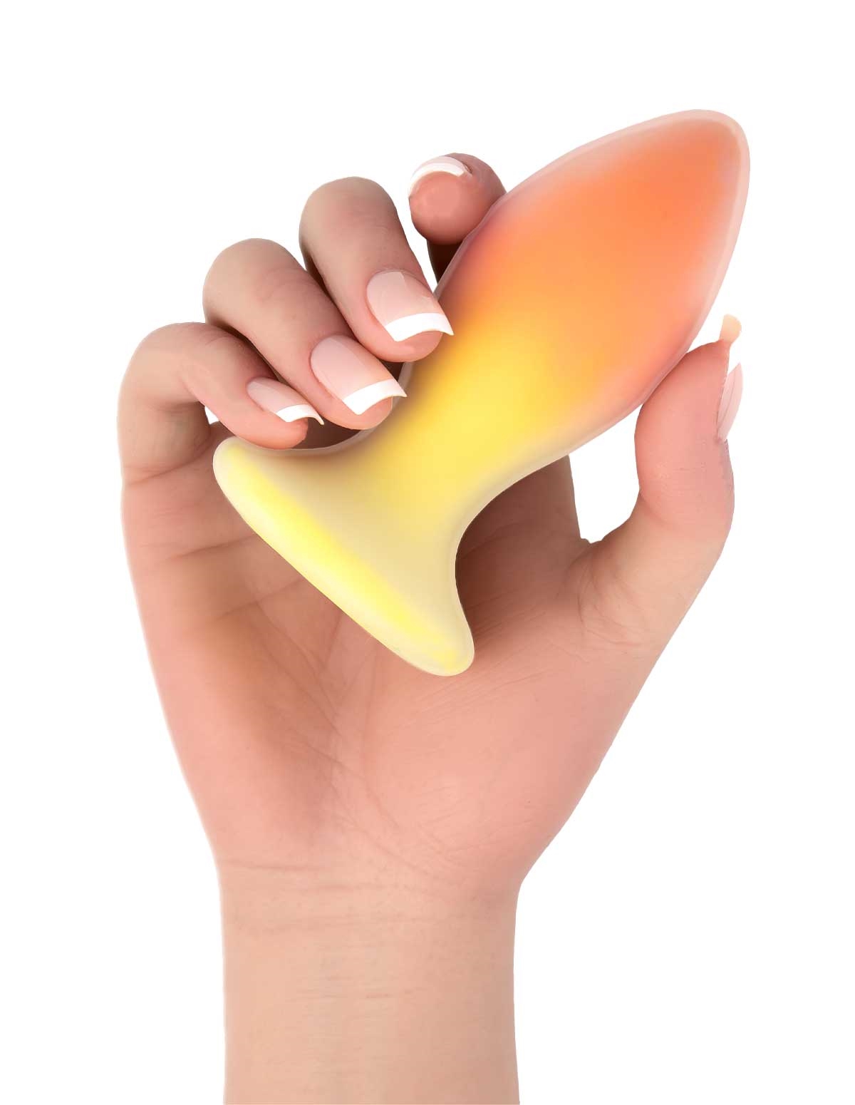 enjoy anal plug Rainbow Metal Anal Plug with Rainbow Crystal Stone (NEW) main image 0