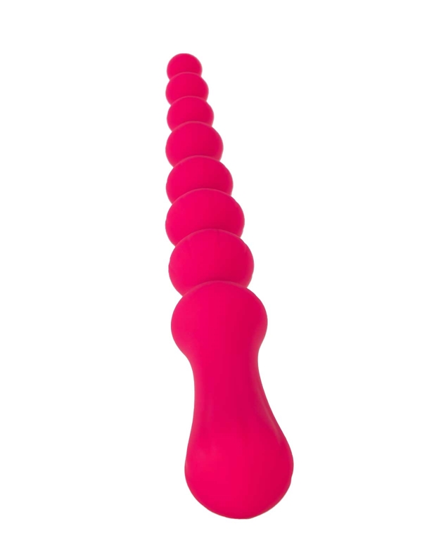 SWEET CHEEKS - GAUGED ANAL BEADS ALT2 view Color: PK