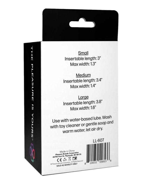 Booty Buddies - 3Pc Prostate Pleasure Set ALT9 view Color: BK