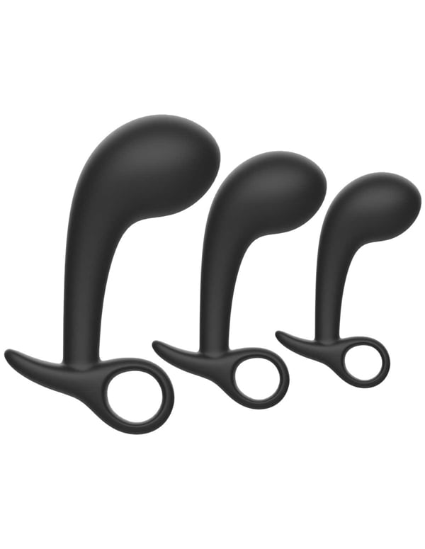 Booty Buddies - 3Pc Prostate Pleasure Set default view Color: BK