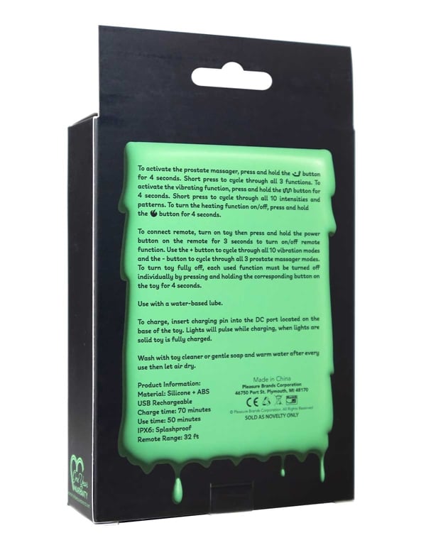 Moregasms - Nightfall Vibrating Prostate Massager ALT5 view Color: BK