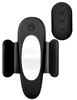 Additional BLACK view of product OPULENCE - MAGNETIC PANTY VIBE W/ REMOTE with color code BK