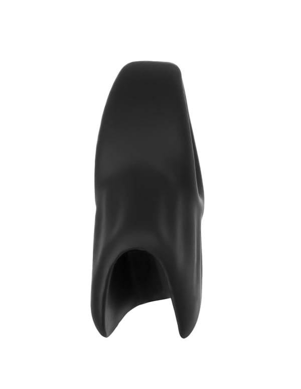 Enhancements - Beginners Cock Ring And Ball Stretcher ALT2 view Color: BK