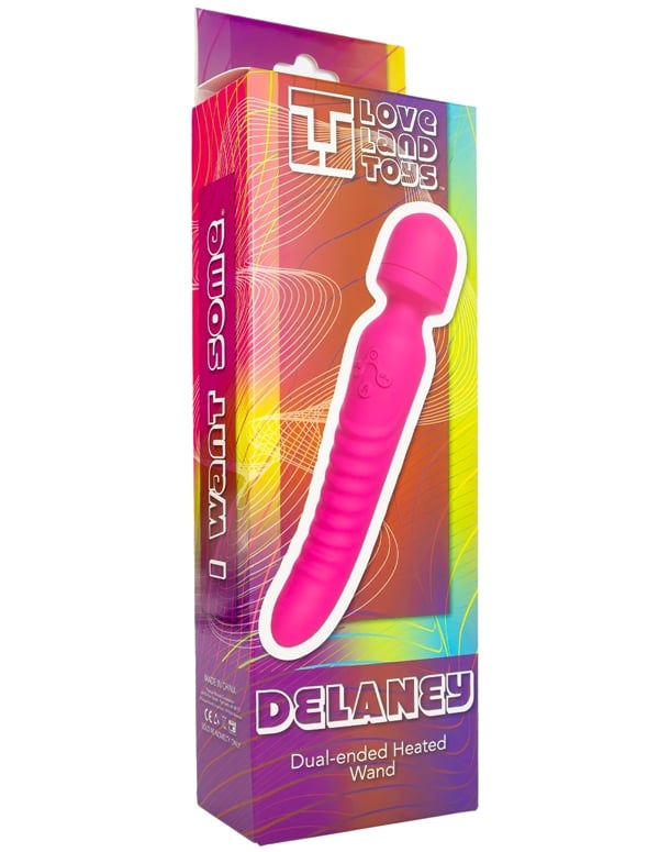 Loveland Toys - Delaney Dual-Ended Heated Wand ALT6 view Color: PK