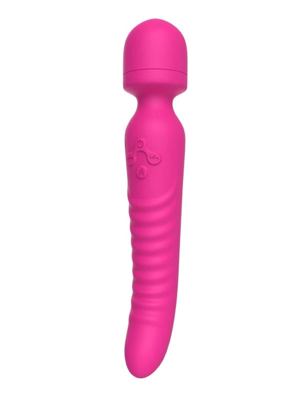 Loveland Toys - Delaney Dual-Ended Heated Wand default view Color: PK