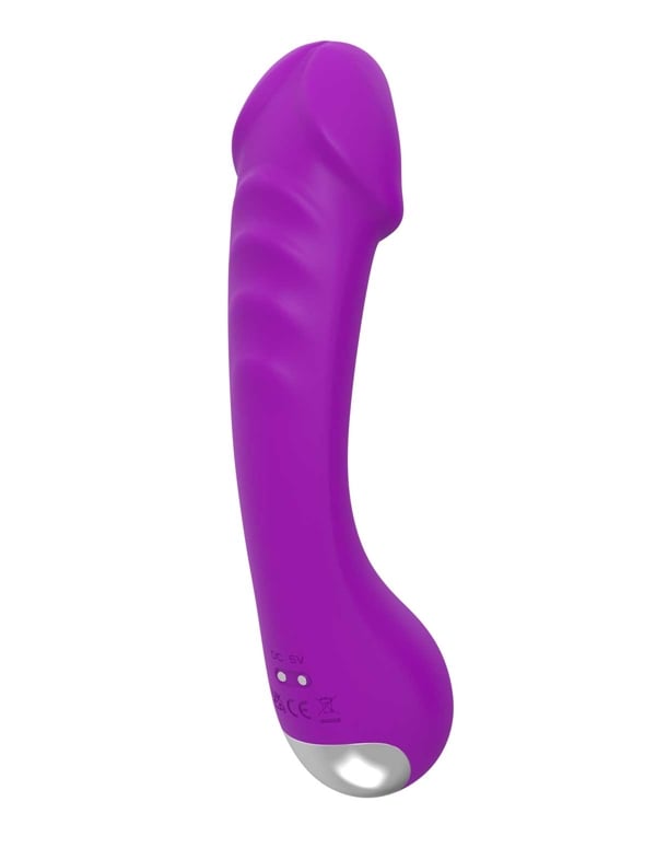 Loveland Toys - Cora Ribbed Vibrator ALT1 view Color: PR