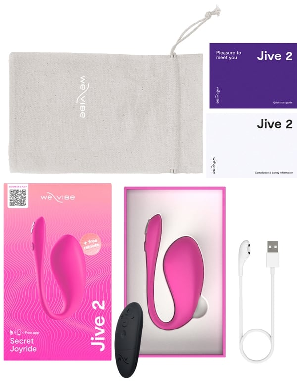 We-Vibe Jive 2 Hands Free G-Spot Vibrator ALT9 view Color: ELP