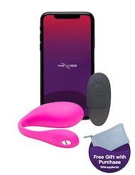 Front view of WE-VIBE JIVE 2 HANDS FREE G-SPOT VIBRATOR
