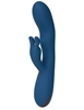 Additional BLUE view of product SAPPHIRE - TAPPING RABBIT VIBRATOR with color code BL