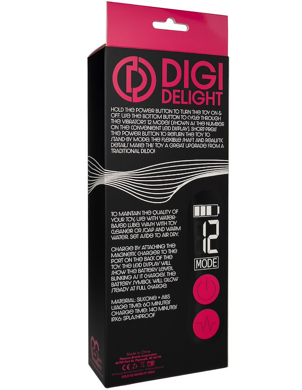 DIGI DELIGHT - REALISTIC VIBE ALT6 view Color: PK