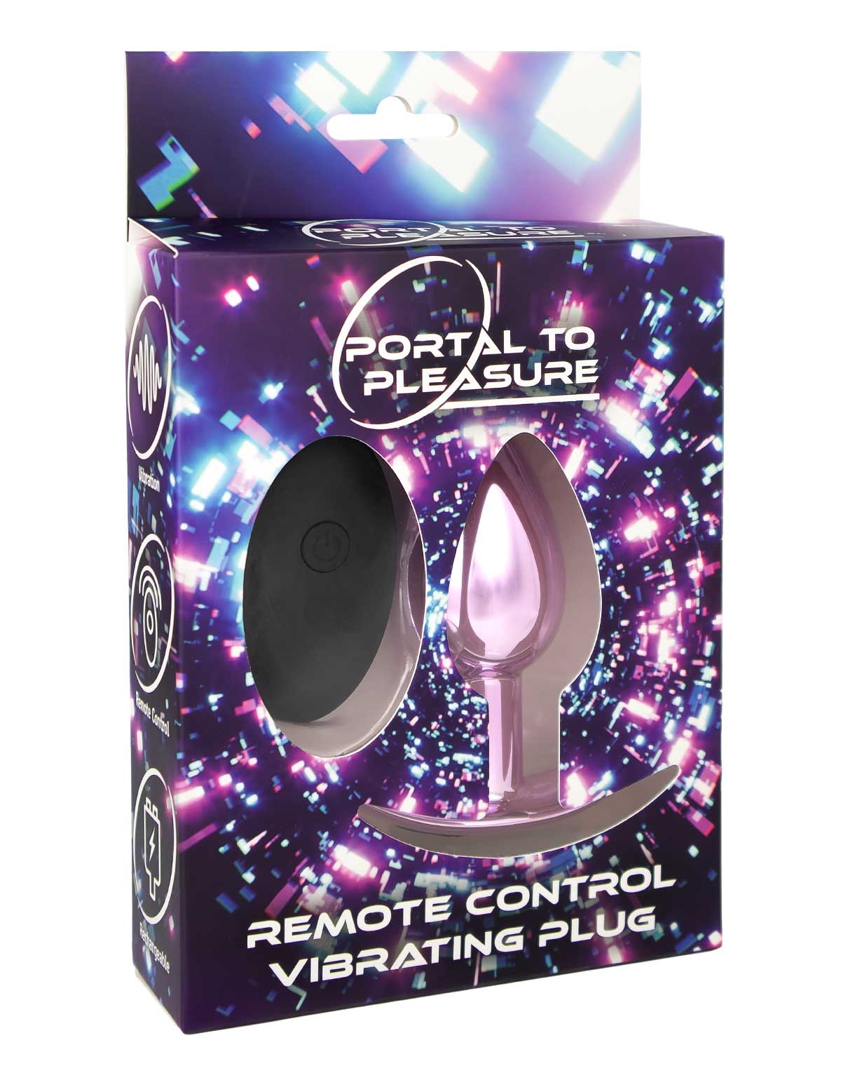 PORTAL TO PLEASURE - P1 VIBRATING ANAL PLUG W/ REMOTE - LL253-P1-3319 |  Lover's Lane