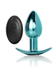 Additional TEAL view of product PORTAL TO PLEASURE - P2 VIBRATING ANAL PLUG W/ REMOTE with color code TL