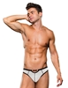 Additional WHITE view of product ENVY EXPRESS YOURSELF THONG with color code WH