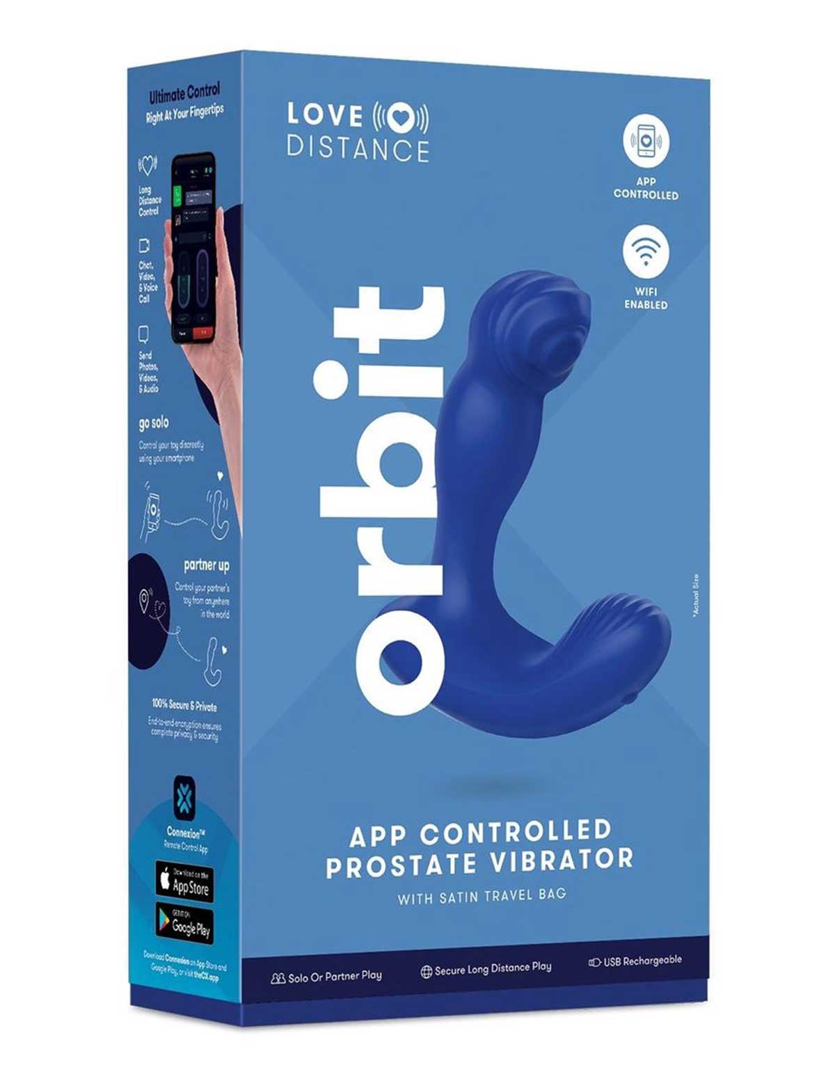 LOVE DISTANCE ORBIT PROSTATE VIBRATOR - LD-009-NAV-05854