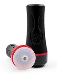 Front view of ENVY FROST SQUEEZEABLE VIBRATING STROKER