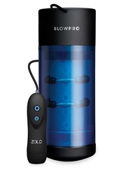 Alternate back view of ZOLO BLOWPRO MASTURBATOR