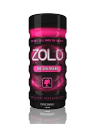 Front view of ZOLO THE GIRLFRIEND REAL-FEEL PLEASURE CUP