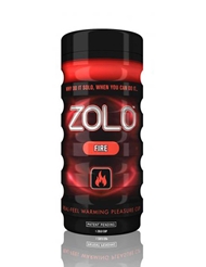 Front view of ZOLO FIRE REAL-FEEL PLEASURE CUP