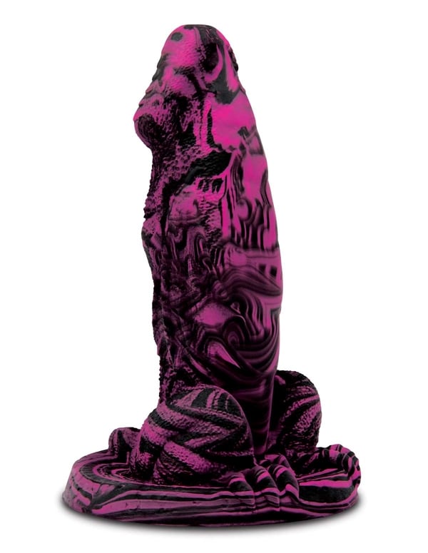 WHIPSMART DRAGONS LAIR HARNESS & 7 DILDO ALT1 view Color: PKB