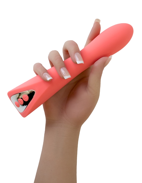 TROPICAL TEASE - FIJI COME HITHER G-SPOT VIBRATOR ALT3 view Color: SLMN