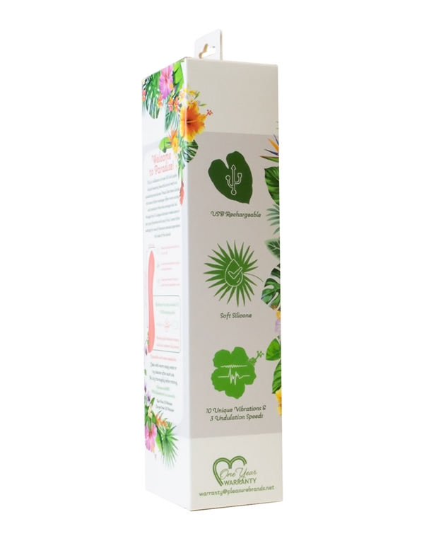 TROPICAL TEASE - FIJI COME HITHER G-SPOT VIBRATOR ALT7 view Color: SLMN
