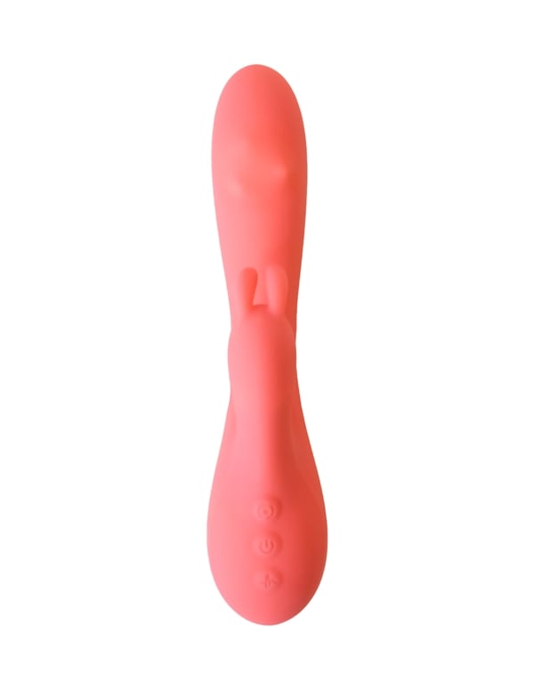 TROPICAL TEASE - BALI BEADED G-SPOT RABBIT VIBE ALT1 view Color: SLMN