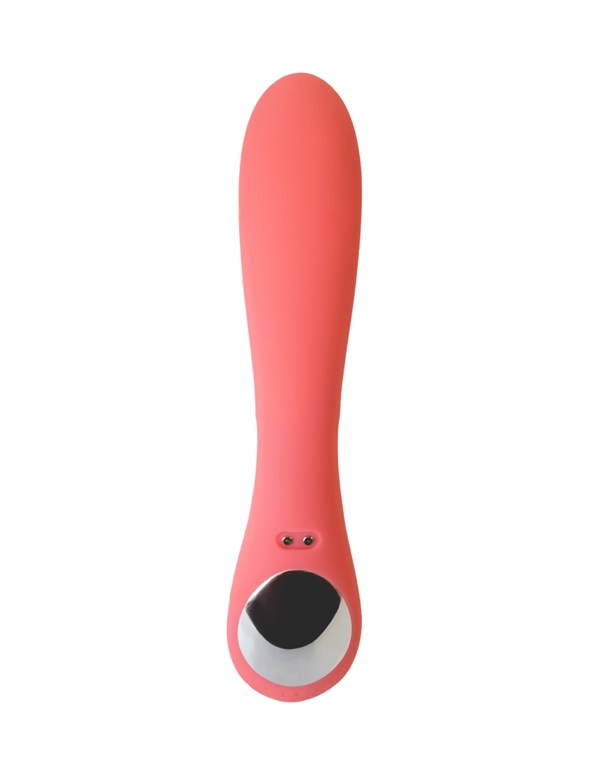 TROPICAL TEASE - BALI BEADED G-SPOT RABBIT VIBE ALT2 view Color: SLMN