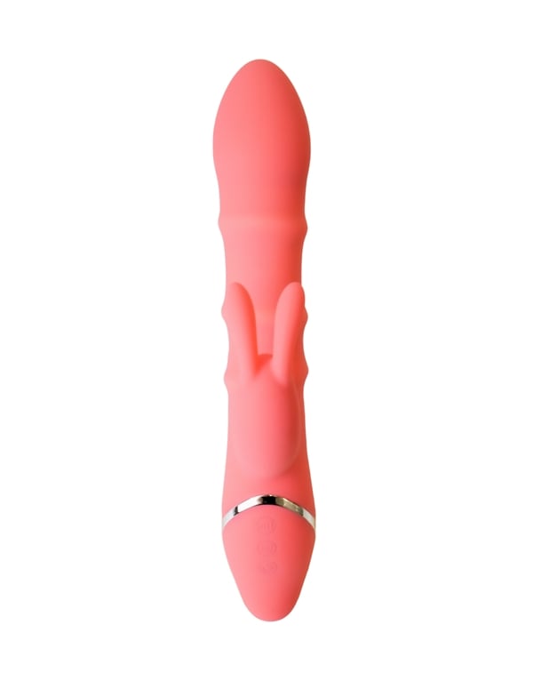 TROPICAL TEASE - DOMINICA TRIPLE SLIDING RING RABBIT VIBRATOR -  PB-54004-1-3344 | Lover's Lane