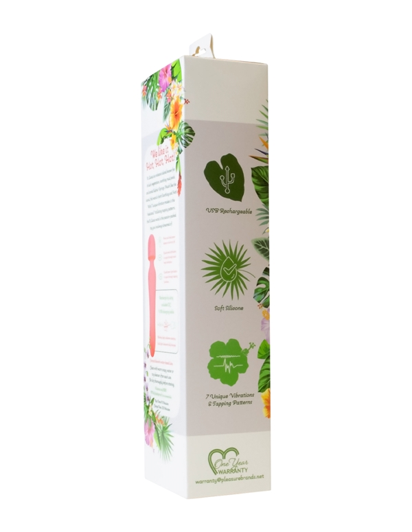 TROPICAL TEASE - ST LUCIA MULTI-FUNCTION WAND & TAPPING STIM ALT6 view Color: SLMN