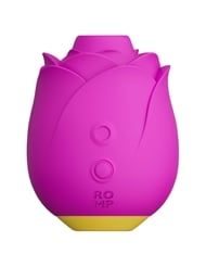 Front view of ROMP ROSE CLITORAL STIMULATOR