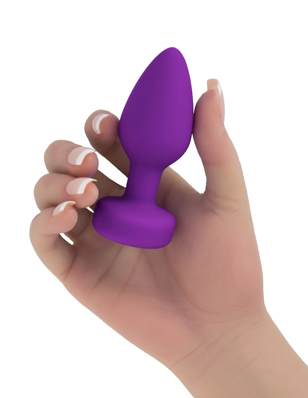 FEM GEM - VIBRATING PLUG WITH GEM BASE - PB-26007-1-03285 | Lover's Lane