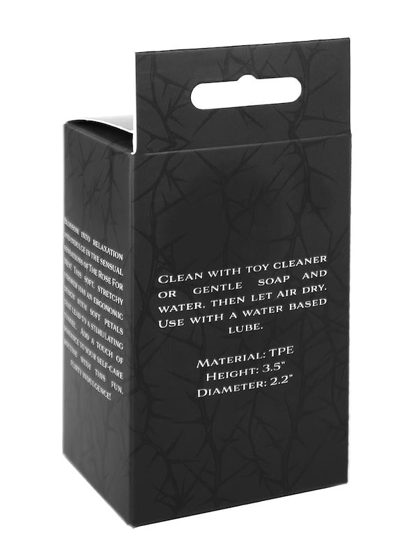 The Rose For Men Male Stroker ALT3 view Color: WH