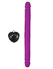 Additional PURPLE view of product PLAY TOGETHER - DOUBLE THE PLEASURE DELUXE VIBRATING DOUBLE DONG with color code PR