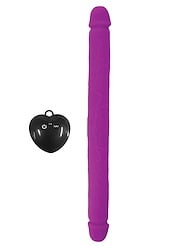 Alternate front view of PLAY TOGETHER - DOUBLE THE PLEASURE DELUXE VIBRATING DOUBLE DONG