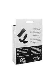Additional  view of product OPULENCE - VIBRATING ANAL PLUG W/ REMOTE with color code ALT5