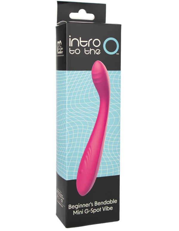 INTRO TO THE O - BEGINNER's BENDABLE MINI G-SPOT VIBE ALT5 view Color: PK