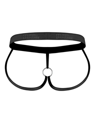 Alternate back view of METAL COCK RING JOCK