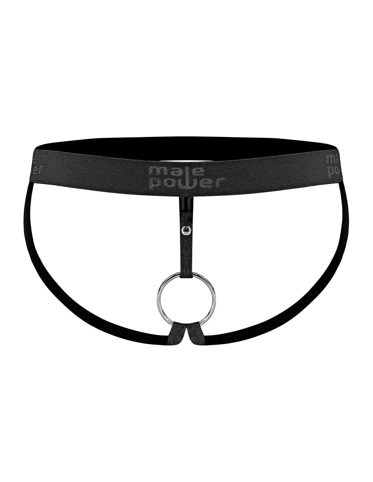 alternate image for Metal Cock Ring Jock