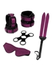 Additional BLACK/PINK view of product WHIPSMART DRAGONS LAIR 7PC BONDAGE SET with color code BP