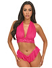 Additional PINK YARROW view of product MAYLAH 2PC HALTER TOP AND FLIRTY PANTY with color code PKY