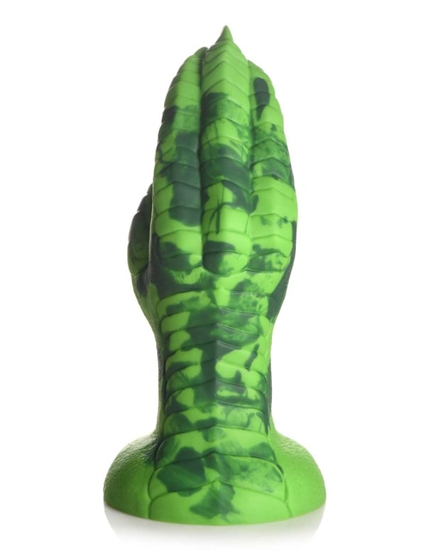 Creature Cocks Raptor Claw Fisting Silicone Dildo ALT2 view Color: GR