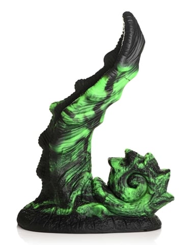 CREATURE COCKS GLOWZILLA GLOW-IN-THE-DARK SILICONE DILDO - AH491-03151