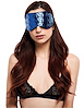 Additional BLUE view of product WHIPSMART DIAMOND COLLECTION BLACK OUT BLINDFOLD with color code BL
