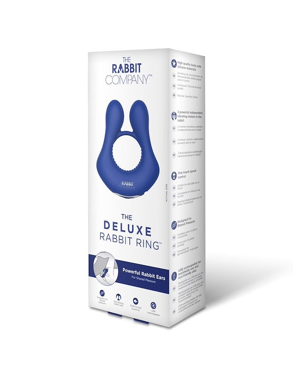 The Rabbit Company The Deluxe Blue Rabbit Ring ALT3 view Color: NV