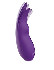 Alternate back view of THE RABBIT COMPANY THE POWER RABBIT IN PURPLE