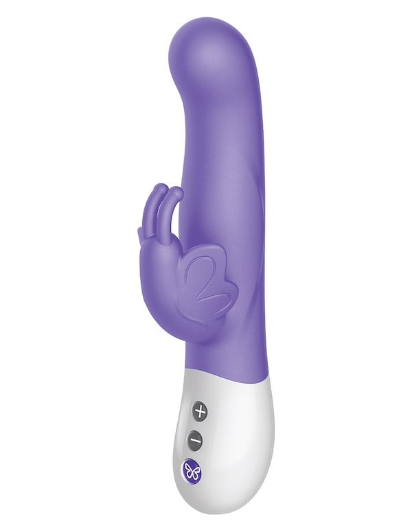 THE RABBIT COMPANY THE VIBRATING DUAL STIM BUTTERFLY ALT1 view Color: PR