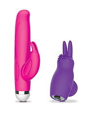 Front view of THE RABBIT COMPANY THE MINI RABBIT & FINGER RABBIT SET